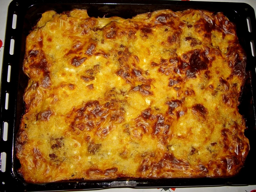 Musaca cu zucchini.
