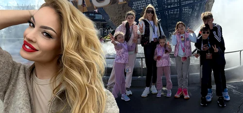 Valentina Pelinel și-a dus copiii în vacanță la Miami! 