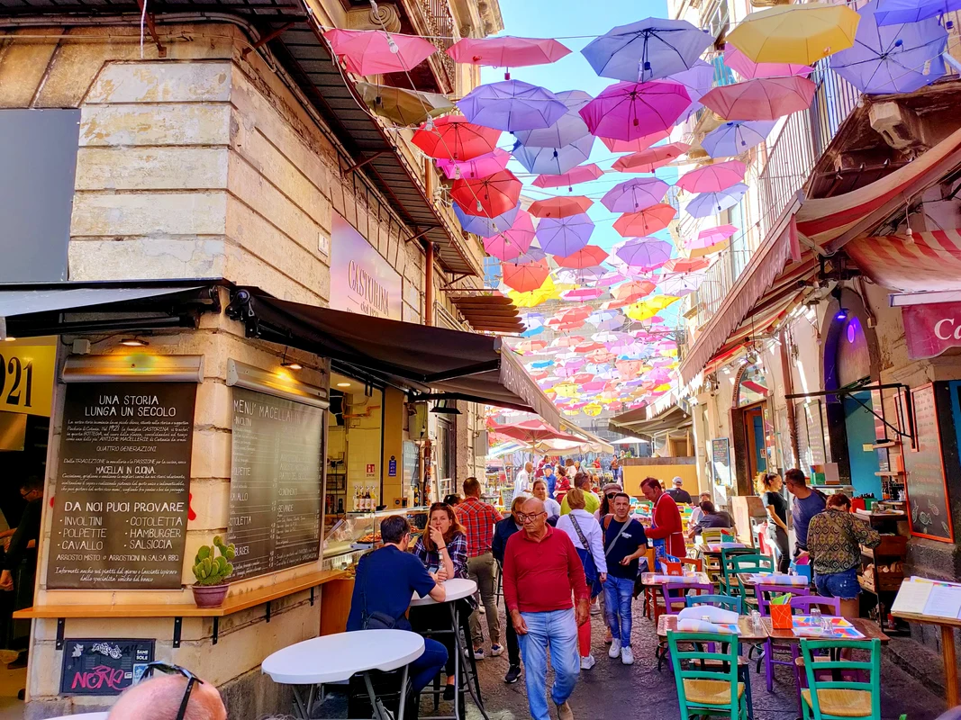 Piața de pește din Catania, o experiență unică foto Dan Roșu
