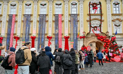 Vernisajul expoziției „Fragilitatea Eternului” (foto: Muzeul Național de Artă Timișoara)