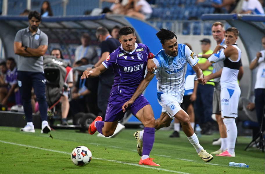 Șoc pentru campioană! Universitatea Craiova, învinsă de FC Argeș, 0-1: penalty cerut, bară și ratări uriașe