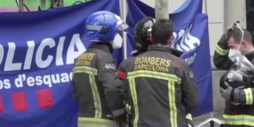 incendiu barcelona romanca moarta captura video
