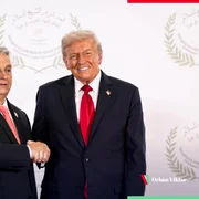 viktor orban si donald trump la conferința de pace din Egipt foto facebook viktor orban jpg
