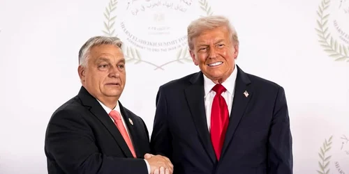 viktor orban si donald trump la conferința de pace din Egipt foto facebook viktor orban jpg