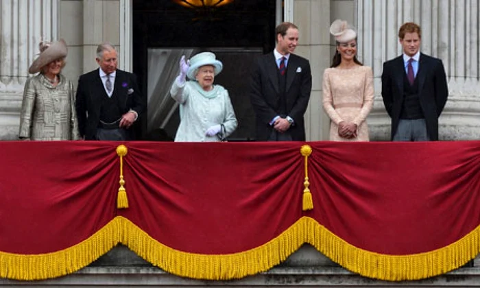 Membrii casei regale britanice. FOTO: The Telegraph