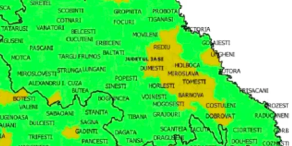 hartă IS