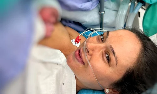 Vlăduța Lupău a născut