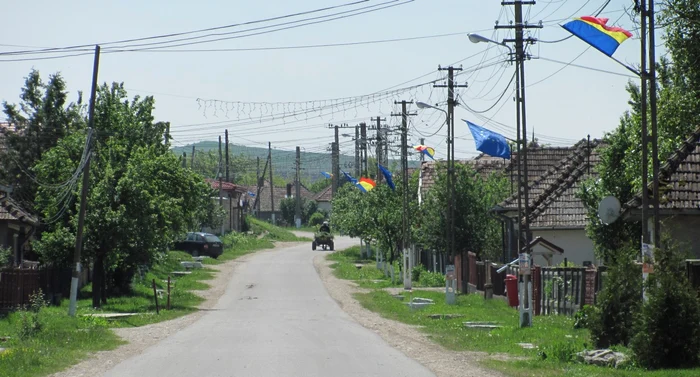 Jucu este o altă comună clujeană unde s-au alocat terenuri gratuite. FOTO: Remus Florescu