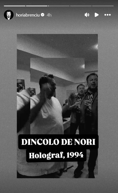 Imaginea postată de Horia Brenciu - Foto: Instagram