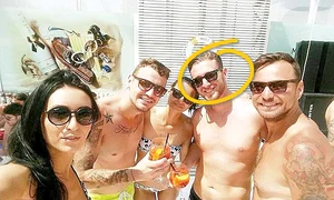 Mihai Chiţu s a lăudat în  faţa prietenilor cu iubita lui jpeg