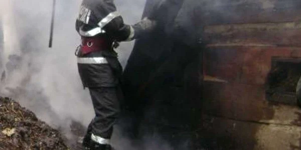 Incendiu provocat la Vama