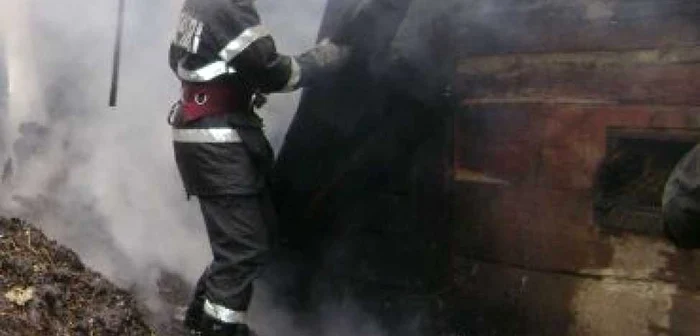 Pompierii au stins incendiul în timp util