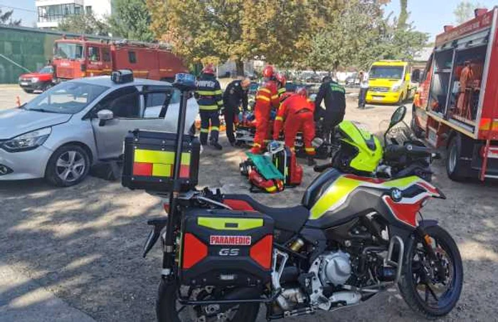 paramedici motociclete ISU Galati