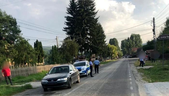 Accidentul a avut loc în localitatea argeşeană Muşăteşti. Foto: IPJ Argeş