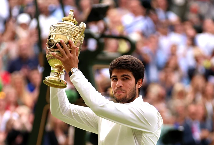 Carlos Alcaraz a câștigat Wimbledon 2023. FOTO: GettyImages