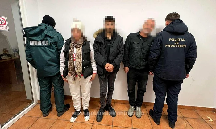 Migranții au fost preluați de către autoritățile bulgare. FOTO Poliția de Frontieră