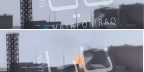 drona in portul Oman foto captura video x @visegrad24 png