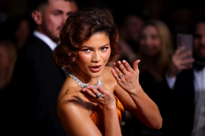 Zendaya la Globurile de Aur din 2025 FOTO Reuters/ Daniel Cole