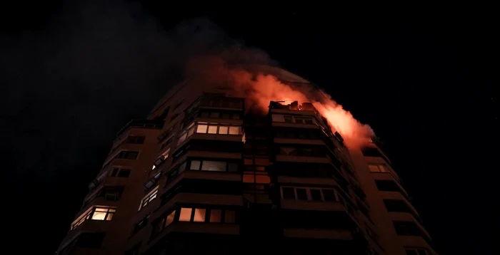 Kievul, la un pas de catastrofă din cauza atacurilor rusești FOTO: DSNS KIEV