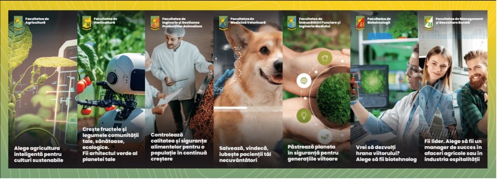 USAMV București anunță deschiderea sesiunii de admitere 2024: peste 5.500 de locuri la cele 64 de programe universitare de licență și master 
