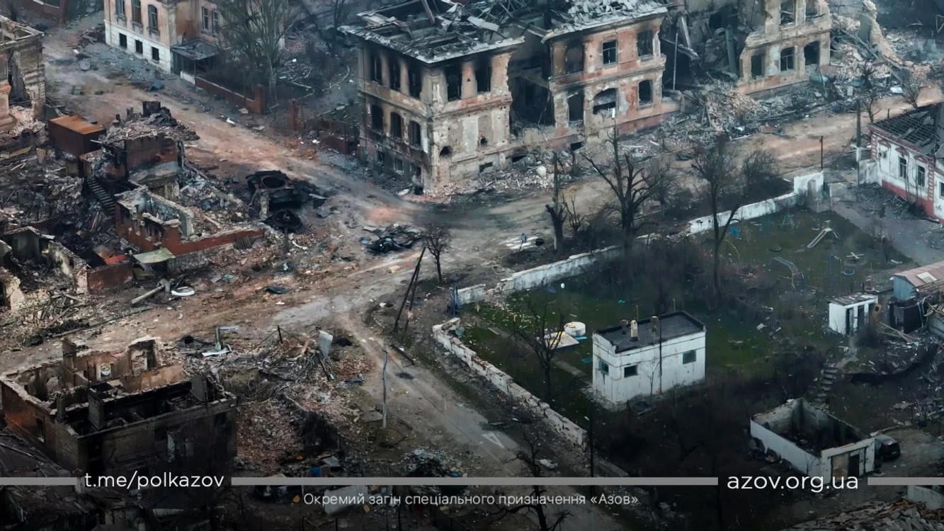 Mariupol, ras de pe fața pâmântului