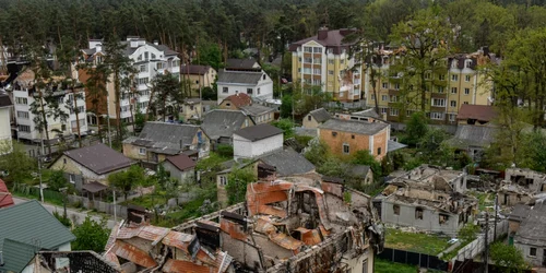 Razboi Ucraina Rusia distrugeri Irpin 17 mai 2022 FOTO EPA-EFE