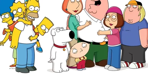 simpsons family guy