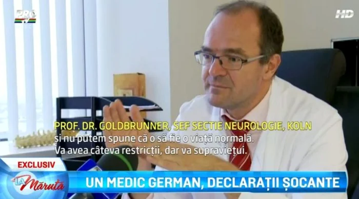 Medicul nu-i dădea mari şanse să supravieţuiască
