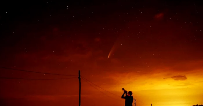 Cometa Neowise FOTO Răzvan Vitionescu