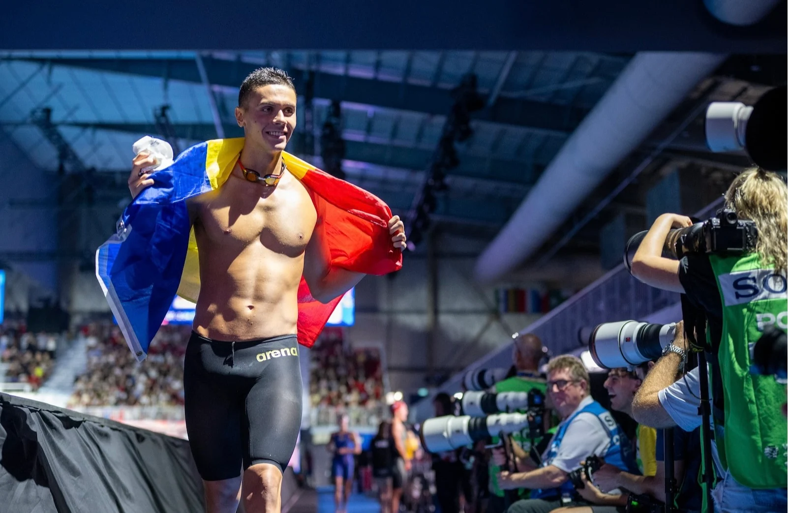 David Popovici, pe acoperișul Europei. Sportivul român n-are egal pe continent în 2025