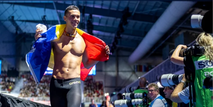 David Popovici, pe acoperișul Europei. Sportivul român n-are egal pe continent în 2025