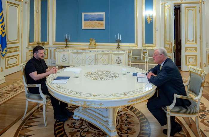 Zelenski s-a întâlnit cu trimisul special al SUA la Kiev: „Moscova nu se va opri decât dacă va fi oprită prin forță”