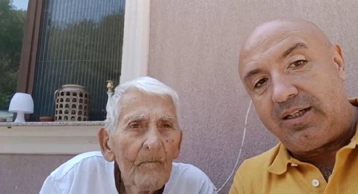 Generalul Radu Theodoru și Robertin Dinu, liderul grupării paramilitare FOTO TikTok