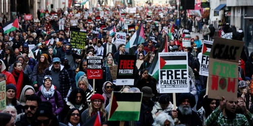 mars pro palestina in Londra 11 noiembrie 2023 Foto EPA EFE jpg