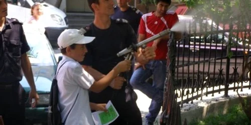 Acţiunea s-a desfăşurat în Grădina Publică
