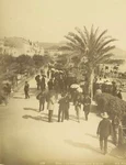 Promenade des Anglais din Nisa, la începutul secolului XX (© Cornell University Library)