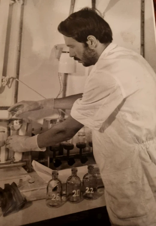 Alexandru Bologa în anii 70 Arhivă personală