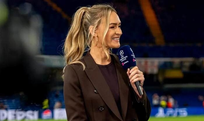 Laura Woods a leșinat în direct, înaintea unui meci amical de fotbal / foto: Instagram