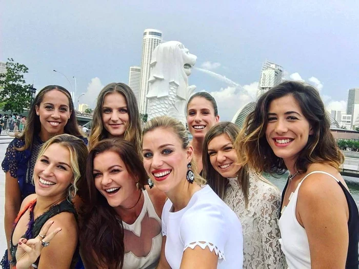 Simona Halep şi celelalte participante