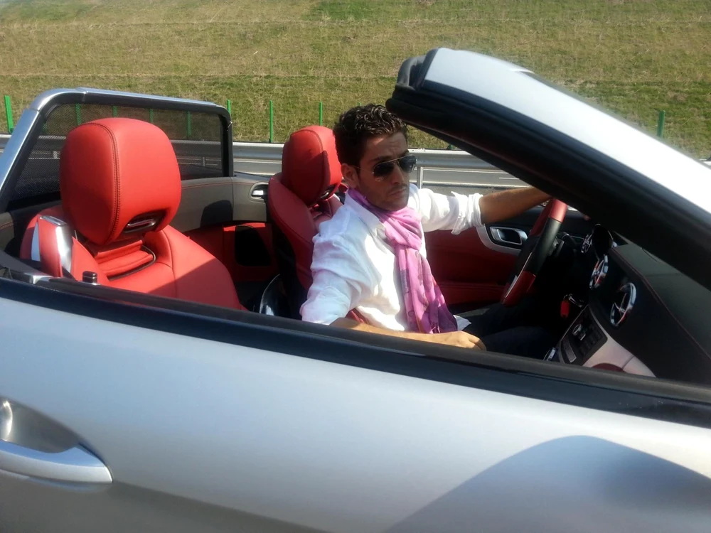 Cezar Ouatu, într-o scenă din videcolipul „It’s My Life“ FOTO TVR