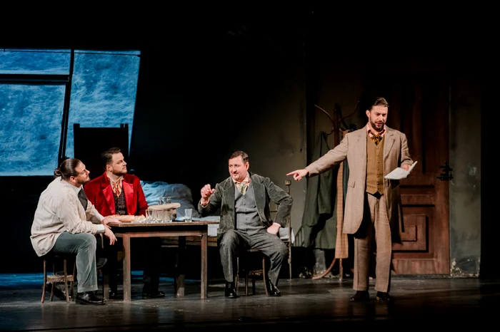 Sebastian Balaj, Andrei Petre, Dan Indricău, Leonard Bernad. Foto: Andrei Grigore/ONB