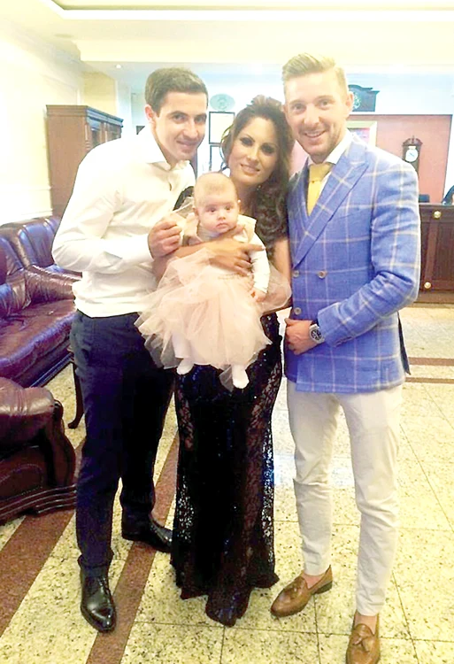 
    Liviu Antal a fost  alături de Bogdan  Stancu şi familia lui  