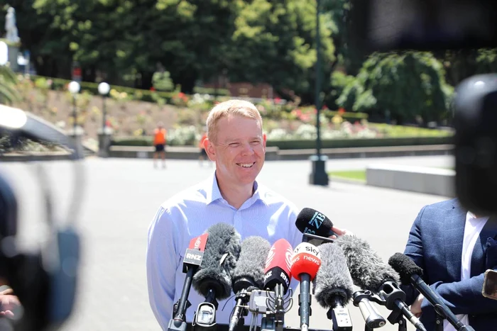 Prim-ministrul Noii Zeelande, Chris Hipkins. FOTO: Facebook