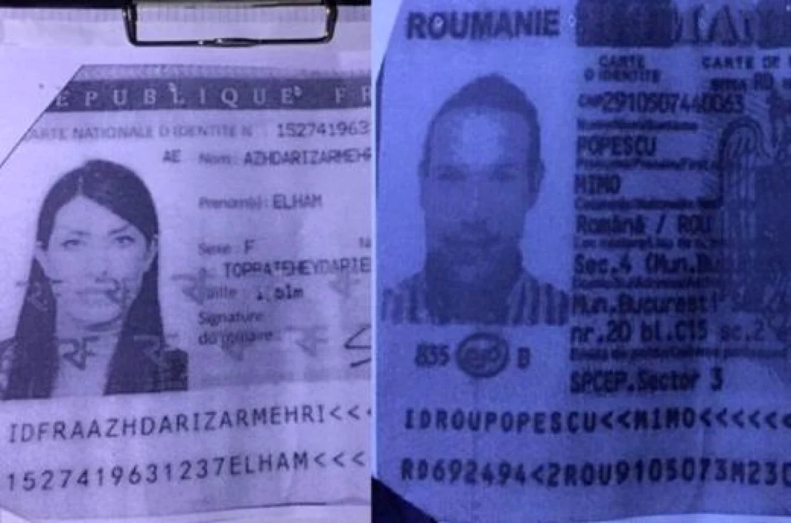 Cei căutaţi sunt Mimo Popescu, român, şi Ezida Elham, o cetăţeană franceză de origine iraniană