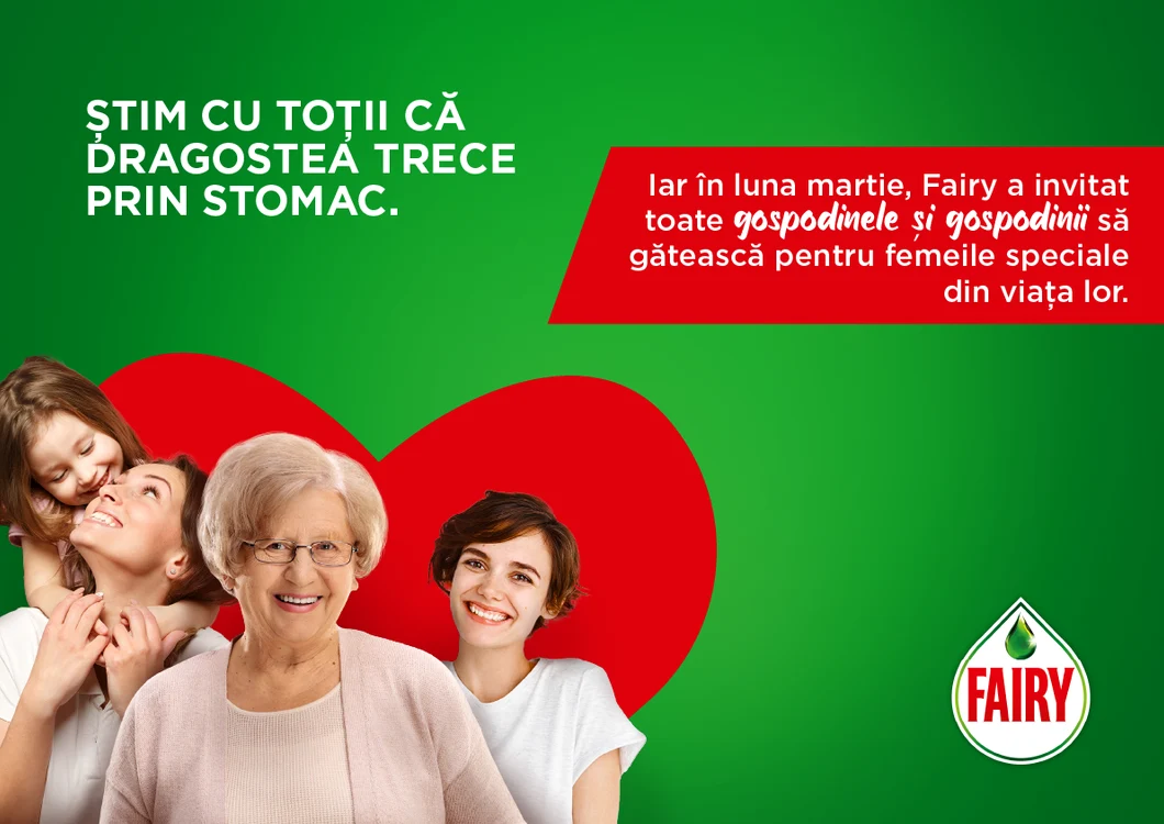 Fairy este un brand P&G