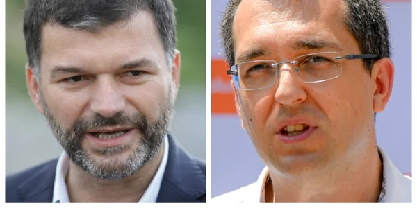 (articol) Octavian Berceanu & Vlad Voiculescu (foto Inquam Photos & Mediafax Foto)