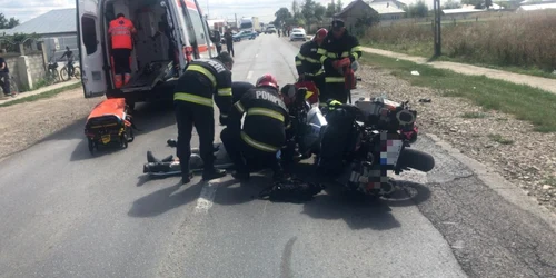 motociclist accitend vrancea