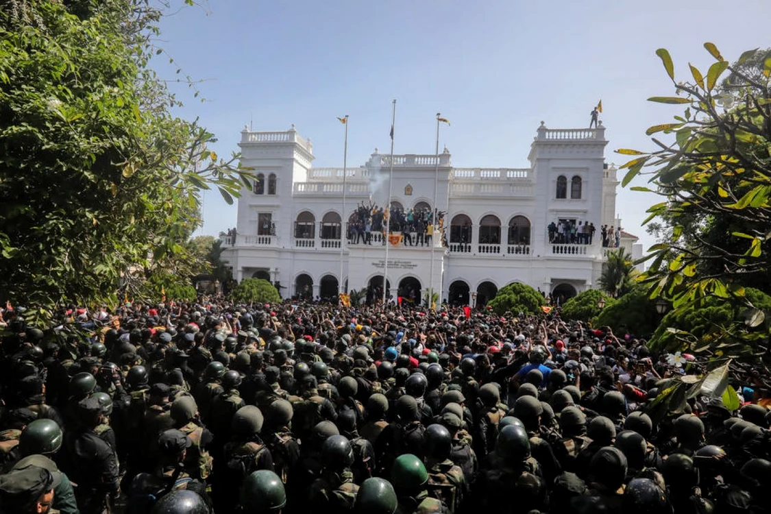 Protest in Sri Lanka FOTO EPA-EFE