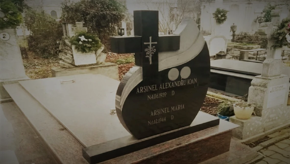 Locul de veci al maestrului Arșinel este în cimitirul Bellu. Sursa: captură YouTube