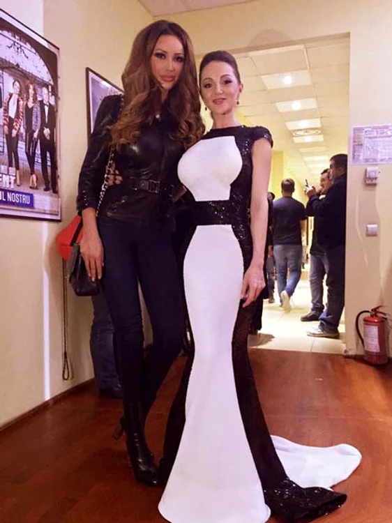 Bianca i-a creat rochia Dianei Hetea, eleva lui Smiley 